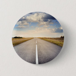 Op weg ronde button 5,7 cm