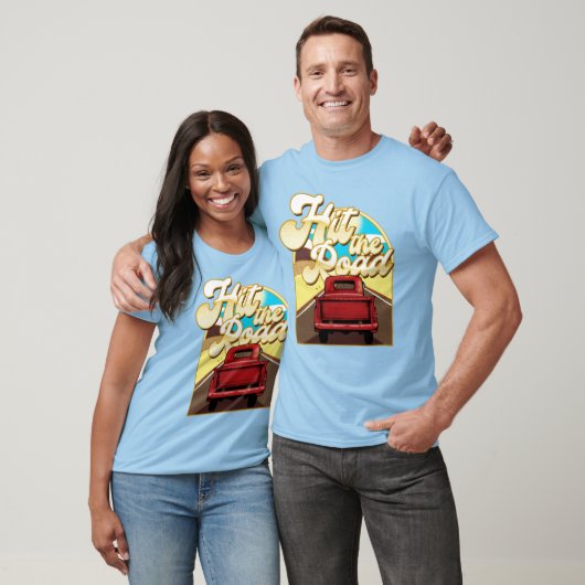 Op weg t-shirt (Unisex)