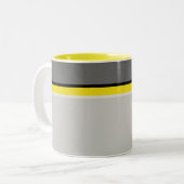 Op weg tweekleurige koffiemok (Voorkant links)