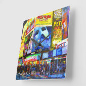 Op weg vierkante klok (Hoek)