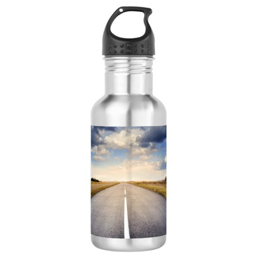 Op weg waterfles  (Voorkant)