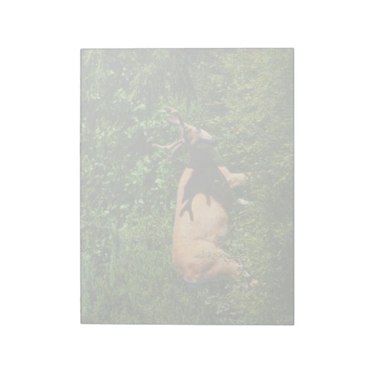 Op weg zijn notitieblok (Linkerzijde)