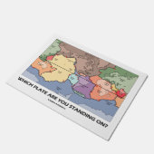 Op welk Bord sta je? Bord Tectonica Deurmat (Schuin)