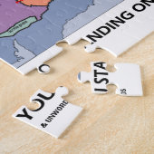 Op welk Bord sta je? (Bord tektonica) Legpuzzel (Zijkant)