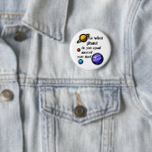 Op welke planeet besteed je het grootste deel van ronde button 5,7 cm (In situ)