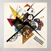 Op White II - Wassily Kandinsky Poster (Voorkant)