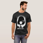 Op woensdag Draag we Black Gothic Morood Geen Li T-shirt (Voorkant volledig)