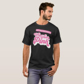 Op woensdag Draag we roze klassieke T-Shirt (Voorkant volledig)