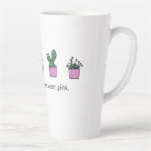 Op woensdag Draag we Roze Latte Mok (Rechts)