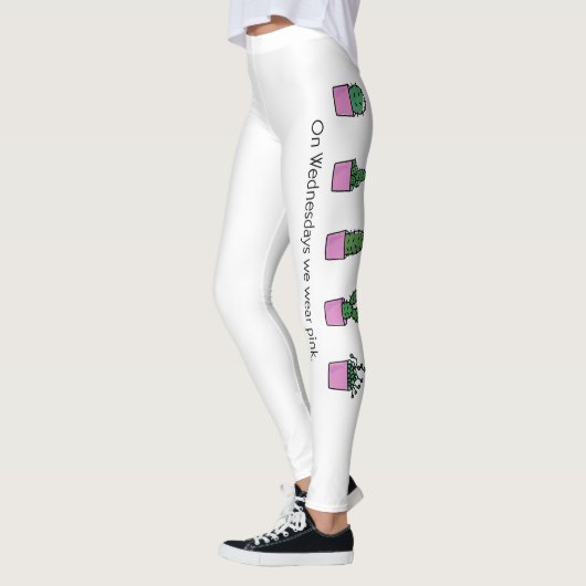 Op woensdag Draag we Roze Leggings (Links)