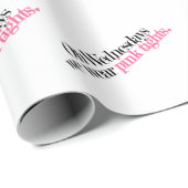 Op woensdag Draag we roze panty’s inpakpapier (Rol Hoek)