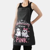 Op woensdag Draag we roze spookachtige Halloween s Schort (Insitu)