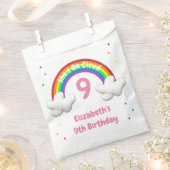 Op Wolk 9! Rainbow Birthday Bedankzakje (Geknipt)