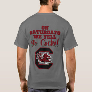 Op zaterdag schreeuwen we - GameCock T-shirt