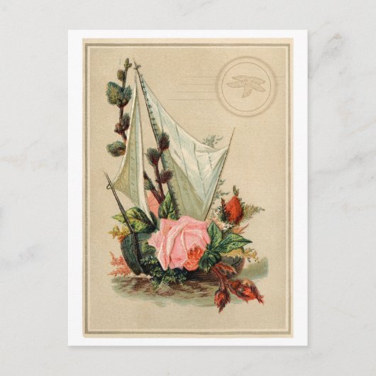 Op Zee - Briefkaart (Voorkant)