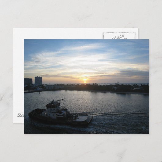 Op Zee Briefkaart (Voorkant / Achterkant)