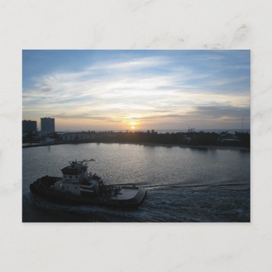 Op Zee Briefkaart (Voorkant)