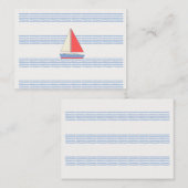 Op Zee Notitiekaartje (Voorkant / Achterkant)