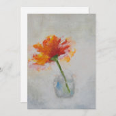 Op zichzelf bedankkaart (Voorkant / Achterkant)