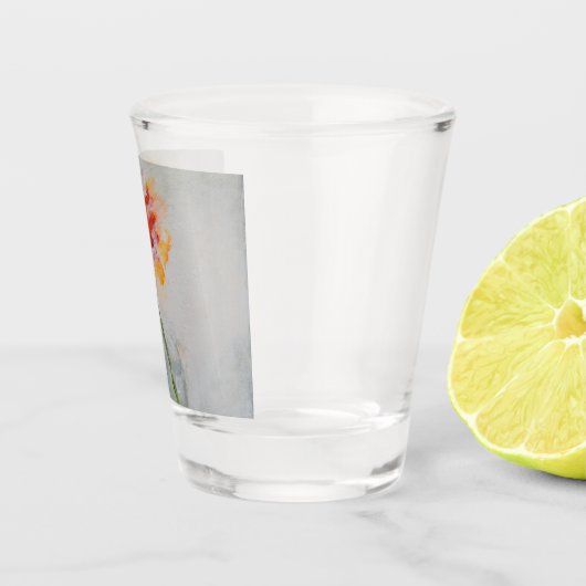 Op zichzelf shot glas (Rechts)