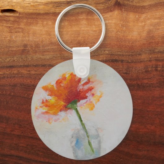 Op zichzelf sleutelhanger (Achterkant)