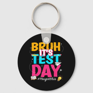Op zijn testdag kreeg je deze ster state test-lera sleutelhanger