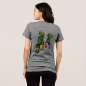 Op zoek naar betere grond Tri-Blend shirt (Achterkant volledig)