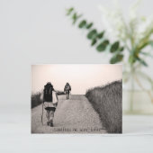 Op zoek naar Camino de Santiago Briefkaart (Staand voorkant)