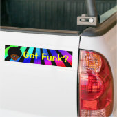Op zoek naar de funk? Ik heb het hier. Bumpersticker (Op Truck)