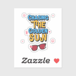 Op zoek naar de Golden Sun Sticker