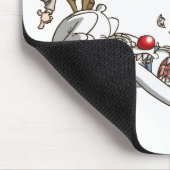 Op zoek naar de postbode mousepad muismat (Hoek)