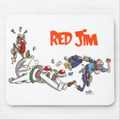 Op zoek naar de postbode mousepad muismat (Voorkant)