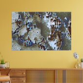 Op zoek naar de ziel acryl zijde wassen canvas afdruk (Insitu (Woonkamer))