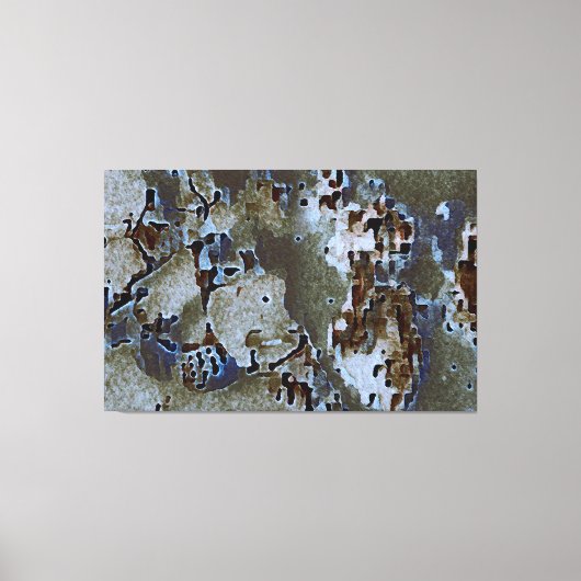 Op zoek naar de ziel acryl zijde wassen canvas afdruk (Voorkant)