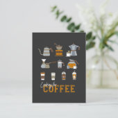 Op zoek naar Delicious Coffee Drink Briefkaart (Staand voorkant)