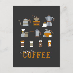 Op zoek naar Delicious Coffee Drink Briefkaart