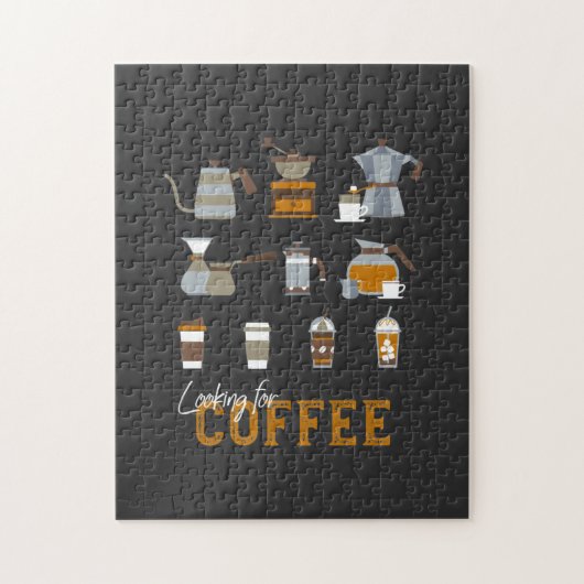 Op zoek naar Delicious Coffee Drink Legpuzzel (Verticaal)