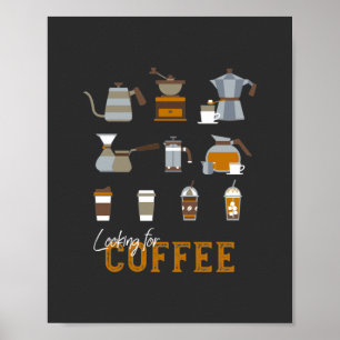 Op zoek naar Delicious Coffee Drink Poster
