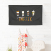 Op zoek naar Delicious Coffee Drink Spandoek (Insitu)