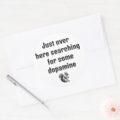 Op zoek naar dopamine sticker (Envelop)