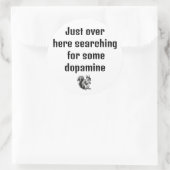 Op zoek naar dopamine sticker (Tas)