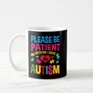 Op zoek naar een autisme-bewustmakingsontwerp voor koffiemok