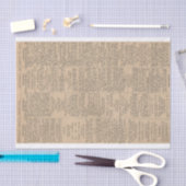 Op zoek naar een baan? Gewoon een baan geland? Tissuepapier (Craft)