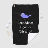 Op zoek naar een birdie personaliseer Schattigee v Golfhanddoek (Insitu)