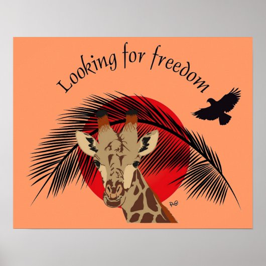 Op zoek naar een Poster voor vrijheid (Voorkant)