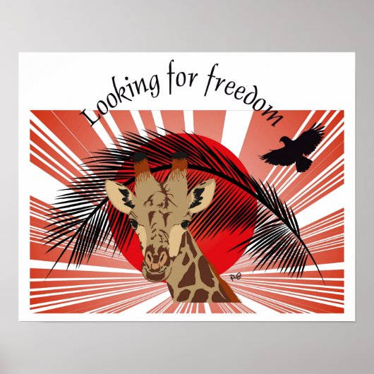 Op zoek naar een Poster voor vrijheid (Voorkant)