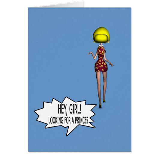 Op zoek naar een prins? (Voorkant)