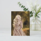 Op zoek naar feeën briefkaart (Staand voorkant)