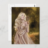 Op zoek naar feeën briefkaart (Voorkant / Achterkant)