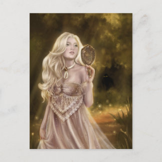 Op zoek naar feeën briefkaart